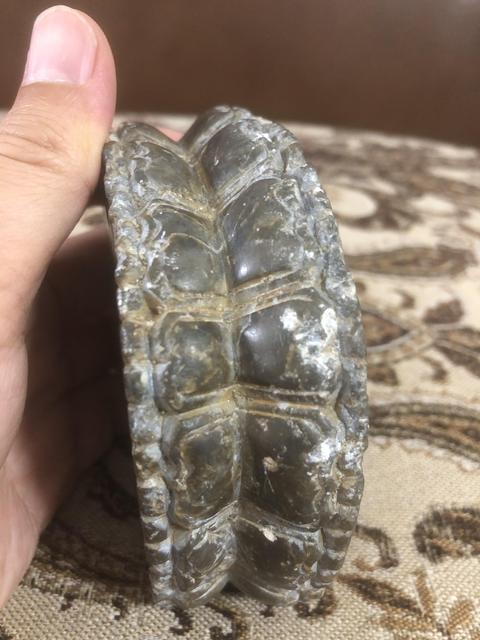 古玩雜項蓮花座真品鑒賞圖