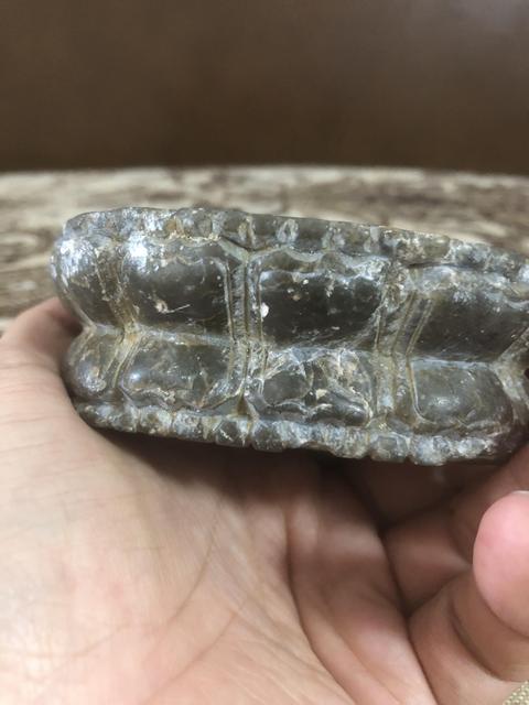 古玩雜項蓮花座真品鑒賞圖