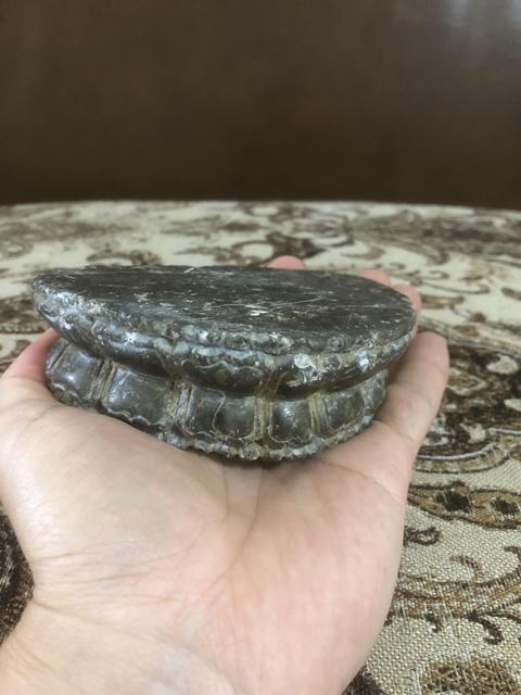 古玩雜項蓮花座真品鑒賞圖