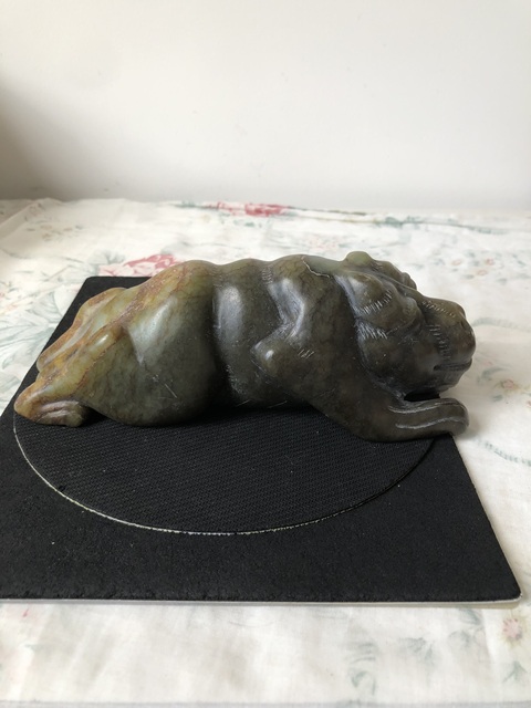 古玩玉器提油仿古“玉獸”擺件拍賣,當前價格13200元