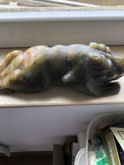 古玩玉器提油仿古“玉獸”擺件拍賣,當前價格13200元