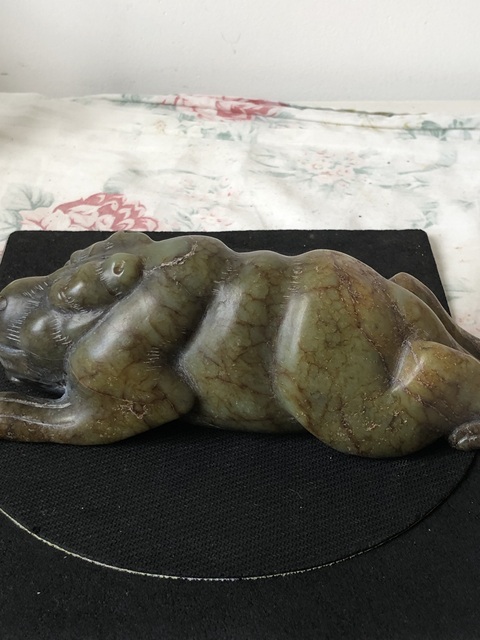古玩玉器提油仿古“玉獸”擺件拍賣,當前價格13200元