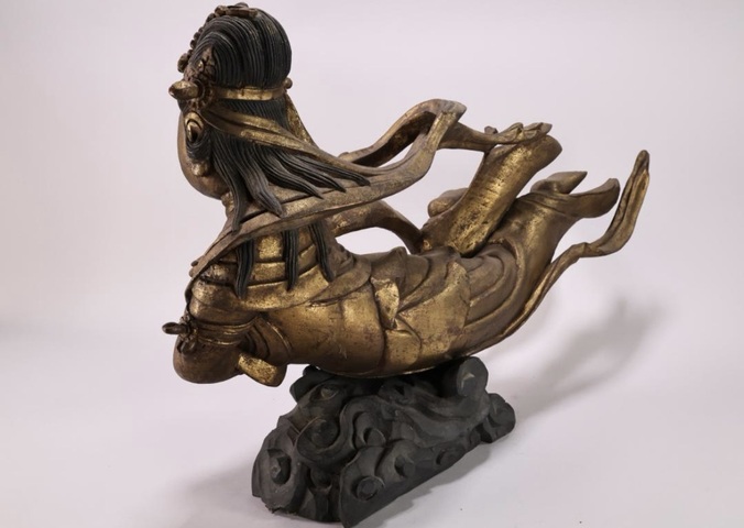 古玩雜項木雕造像真品鑒賞圖