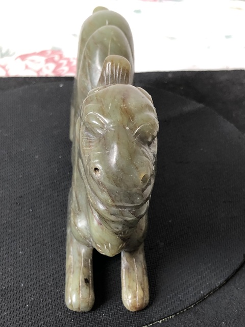 古玩玉器提油仿古“玉獸”擺件拍賣,當(dāng)前價格13200元