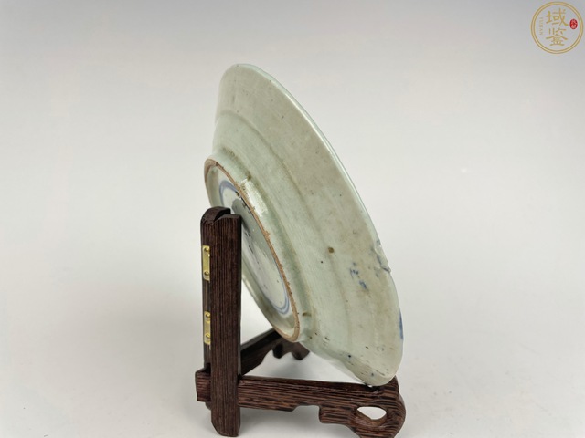 古玩陶瓷清早期提籃花盤真品鑒賞圖