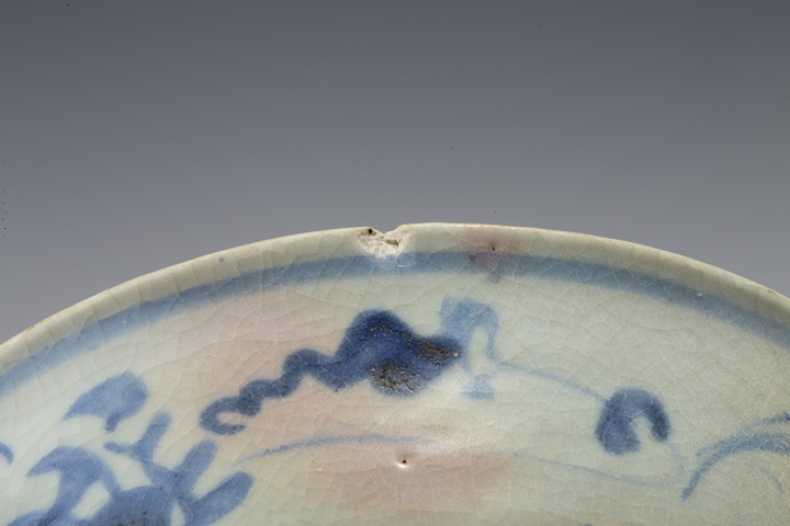古玩陶瓷明早·青花花卉紋碗真品鑒賞圖