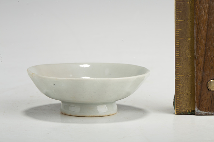 古玩陶瓷清晚·粉彩花卉紋筆舔真品鑒賞圖
