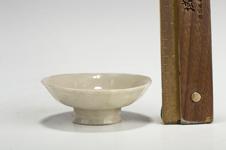 古玩陶瓷清晚·粉彩花卉紋筆舔真品鑒賞圖