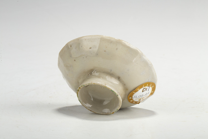 古玩陶瓷清晚·粉彩花卉紋筆舔真品鑒賞圖