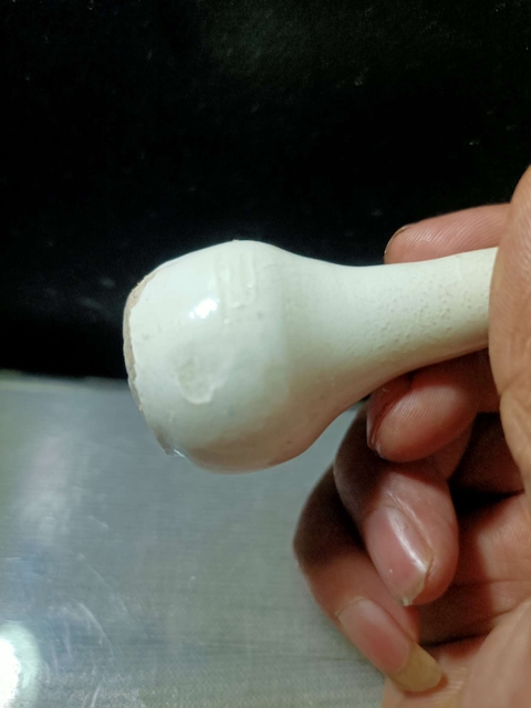 古玩陶瓷定窯火照真品鑒賞圖