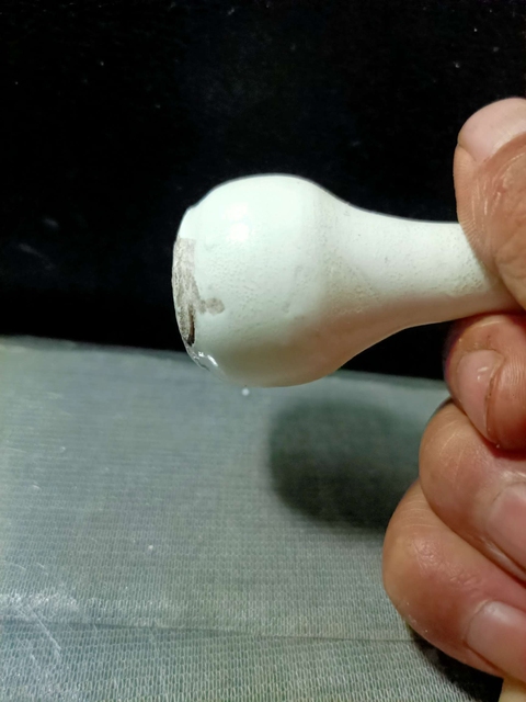 古玩陶瓷定窯火照真品鑒賞圖