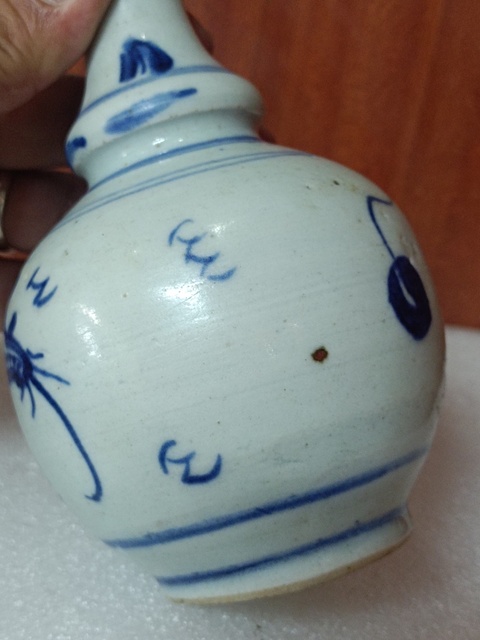 古玩陶瓷龍紋青花葫蘆瓶真品鑒賞圖