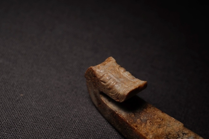 古玩玉器仿古玉帶鉤真品鑒賞圖