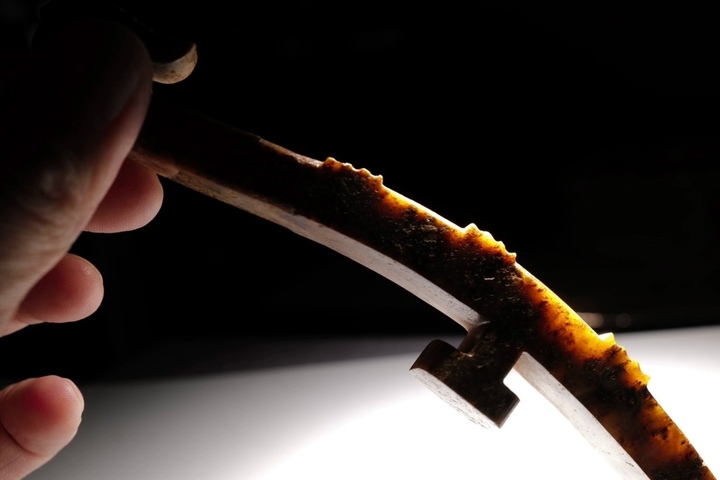 古玩玉器仿古玉帶鉤真品鑒賞圖