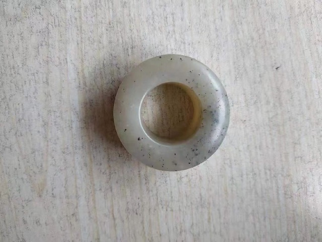 古玩玉器扳指真品鑒賞圖
