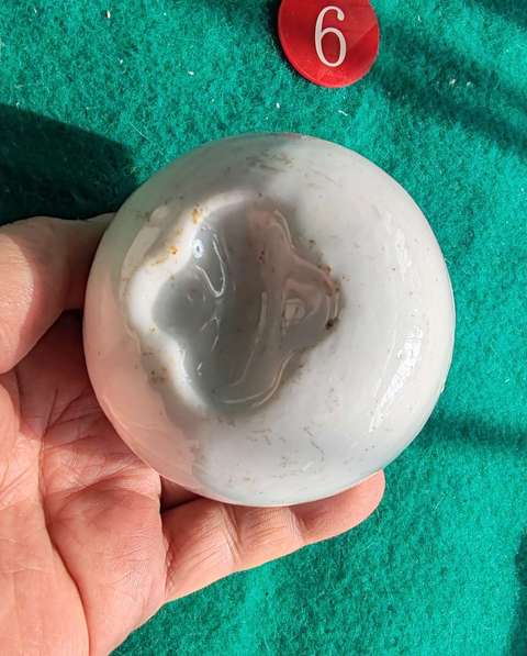 古玩陶瓷德化窯白釉鎮紙真品鑒賞圖