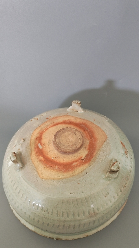 古玩陶瓷明代獸腳三足爐真品鑒賞圖