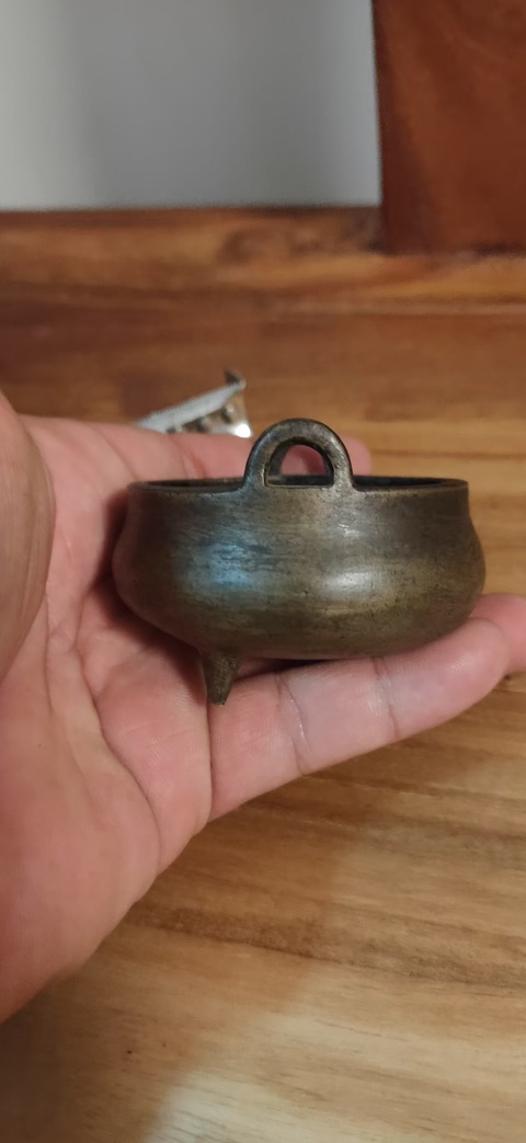 古玩銅器銅爐真品鑒賞圖