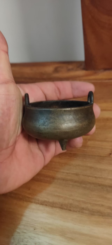 古玩銅器銅爐真品鑒賞圖