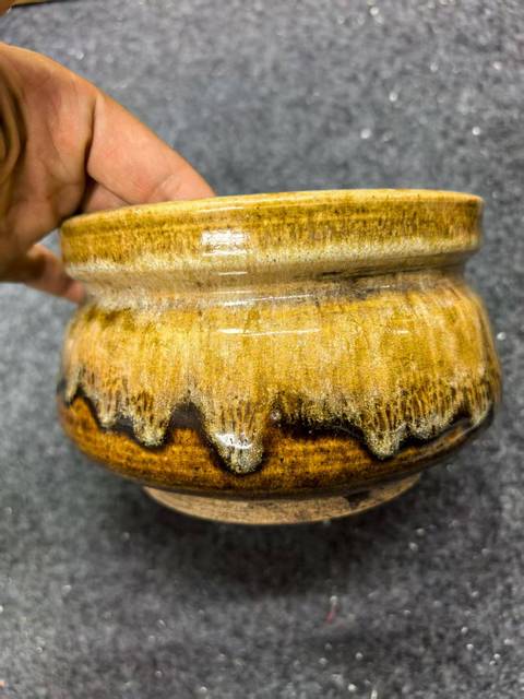 古玩陶瓷窯變釉香爐真品鑒賞圖