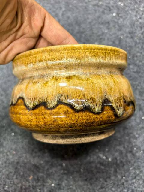 古玩陶瓷窯變釉香爐真品鑒賞圖