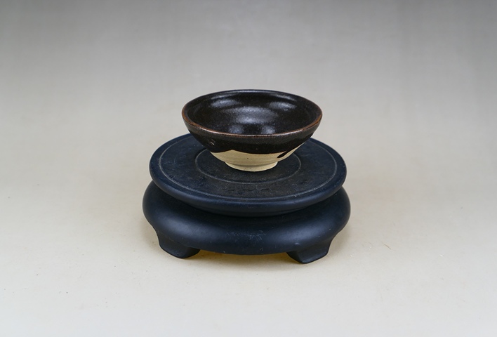 古玩陶瓷南宋.吉州窯黑釉茶盞(高級茶器)拍賣,當前價格2元