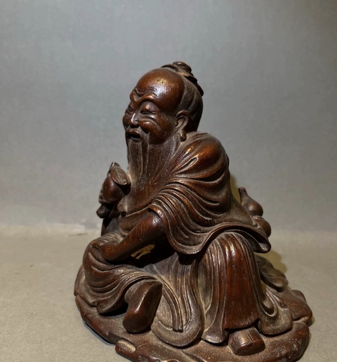 古玩雜項竹根雕真品鑒賞圖