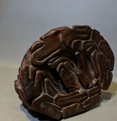 古玩雜項竹根雕真品鑒賞圖