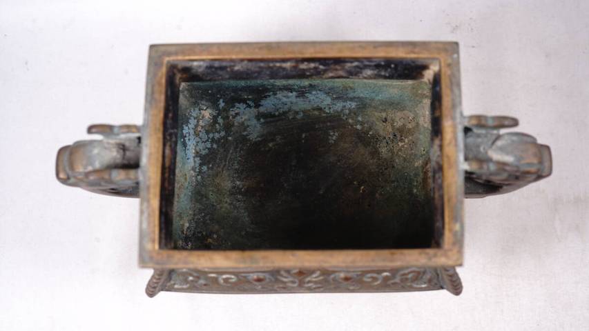古玩雜項銅薰爐真品鑒賞圖