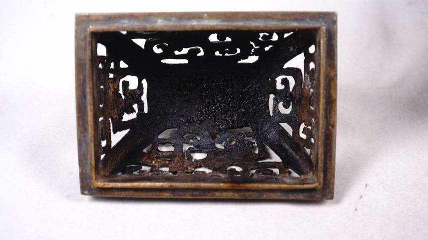 古玩雜項銅薰爐真品鑒賞圖