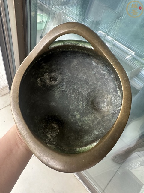 古玩銅器爐子真品鑒賞圖