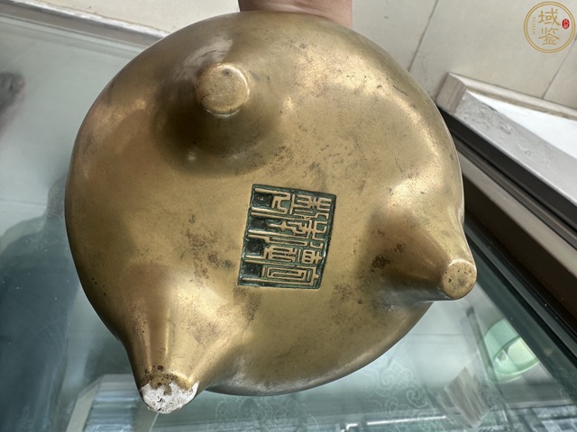 古玩銅器爐子真品鑒賞圖