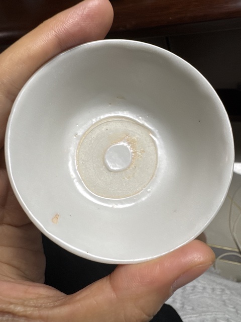 古玩陶瓷青白釉杯真品鑒賞圖