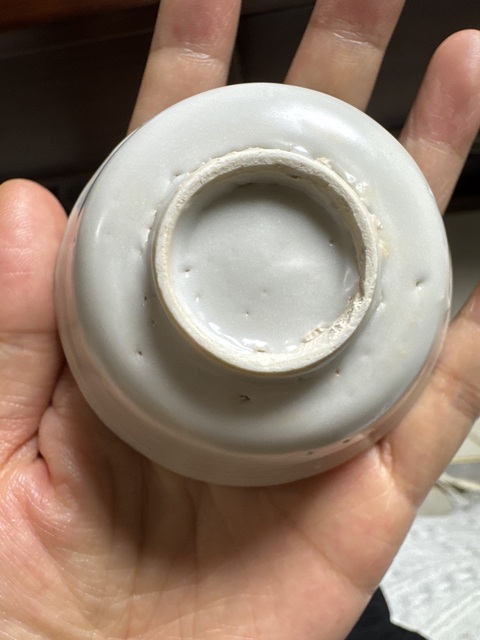 古玩陶瓷青白釉杯真品鑒賞圖