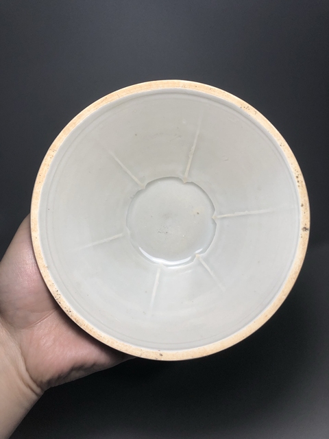古玩陶瓷宋 青白瓷斗笠碗真品鑒賞圖