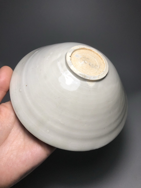 古玩陶瓷宋 青白瓷斗笠碗真品鑒賞圖