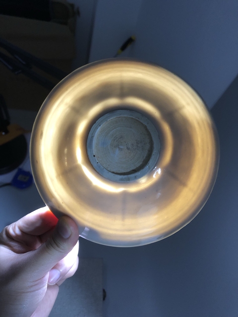 古玩陶瓷宋 青白瓷斗笠碗真品鑒賞圖