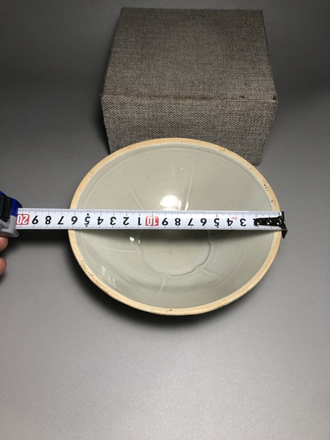 古玩陶瓷宋 青白瓷斗笠碗真品鑒賞圖