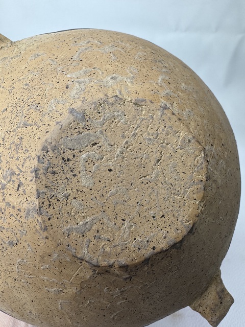 古玩陶瓷半山·棱形網格紋雙耳壺拍賣,當前價格894元