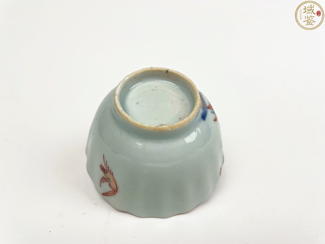 古玩陶瓷康熙五彩花鳥(niǎo)杯真品鑒賞圖