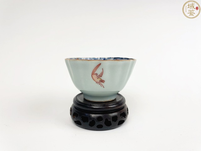 古玩陶瓷康熙五彩花鳥(niǎo)杯真品鑒賞圖