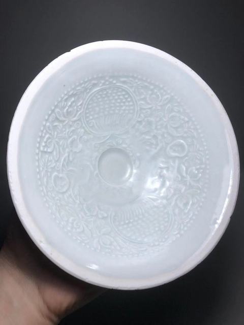 古玩陶瓷青白釉娃娃碗真品鑒賞圖