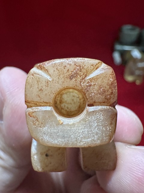 古玩玉器玉虎型件真品鑒賞圖