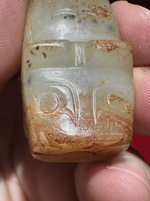 古玩玉器玉虎型件真品鑒賞圖