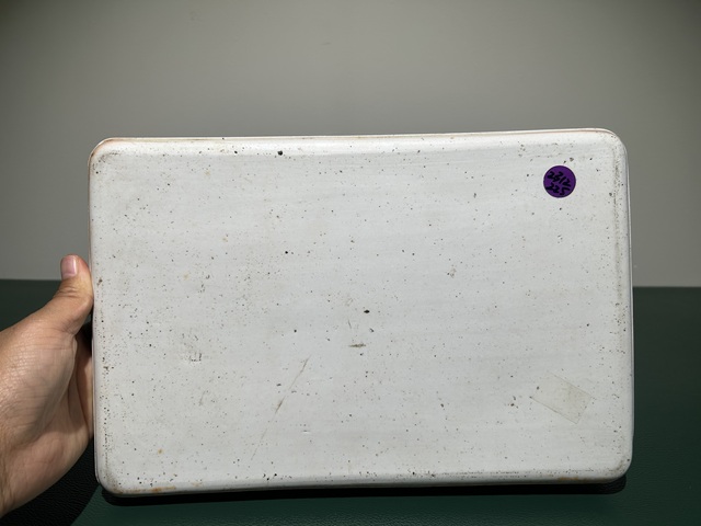 古玩陶瓷大展宏圖青花托盤真品鑒賞圖