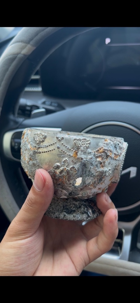 古玩銅器銅盞真品鑒賞圖