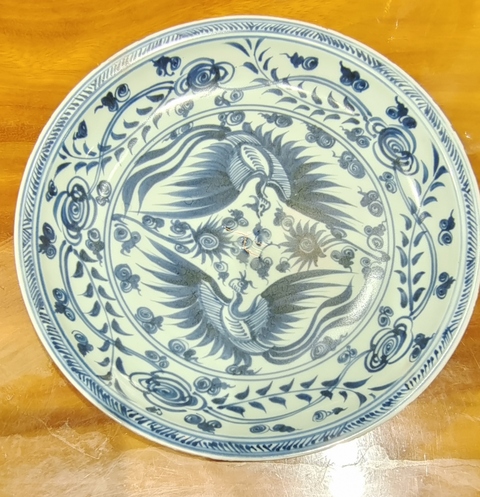 古玩雜項盤真品鑒賞圖