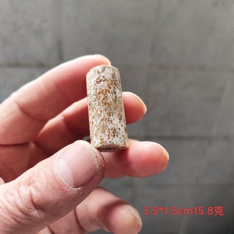 古玩玉器仿“良渚文化”玉勒真品鑒賞圖