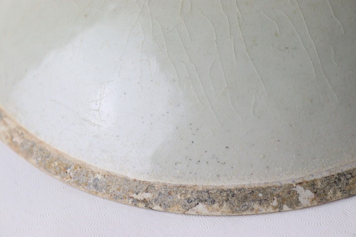 古玩陶瓷南定雙鳳紋盤真品鑒賞圖