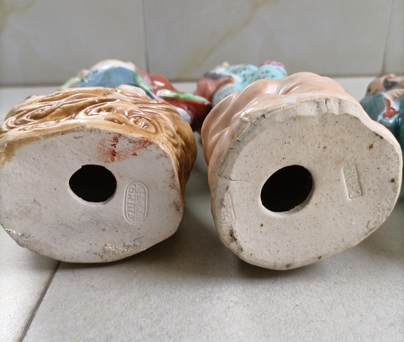 古玩陶瓷八仙人物塑像真品鑒賞圖